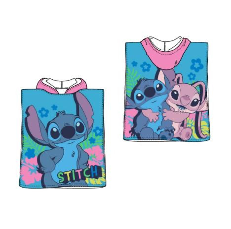 Disney Stitch 100% bawełniany kaptur - 55x110 cm